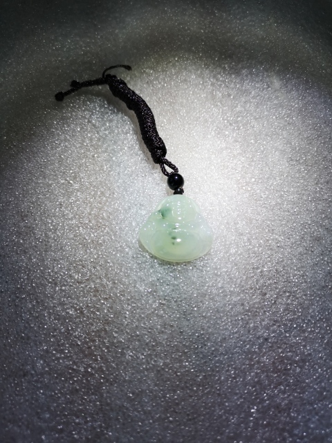 古玩玉器翡翠彌勒拍賣，當前價格398元