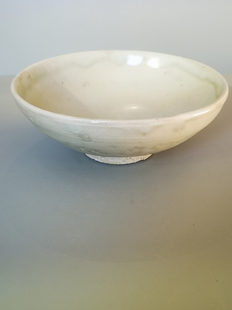 古玩陶瓷元代·卵白釉碗（1279年-1368年）拍賣，當前價格1元