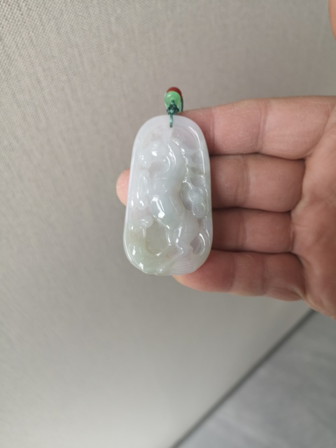 古玩玉器翡翠馬牌子拍賣，當前價格550元