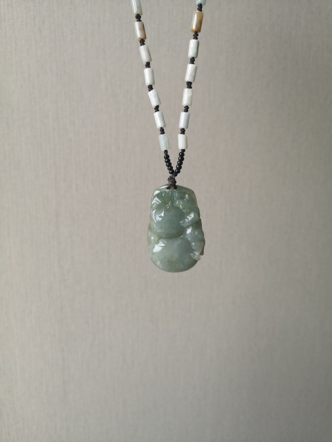 古玩玉器翡翠葫蘆墜拍賣，當(dāng)前價(jià)格580元