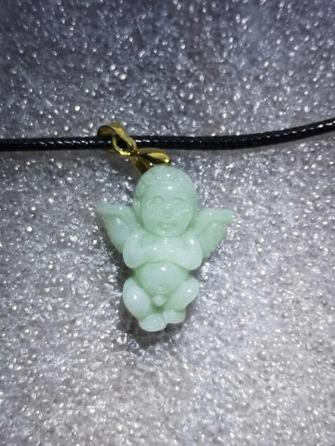 古玩玉器翡翠天使拍賣，當(dāng)前價格120元