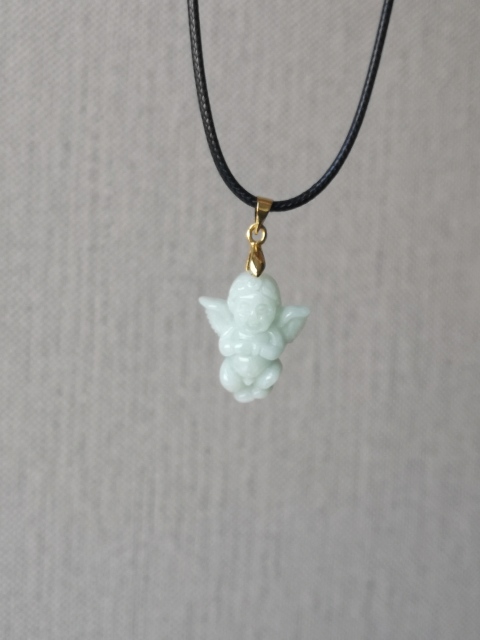 古玩玉器翡翠天使拍賣，當(dāng)前價格120元