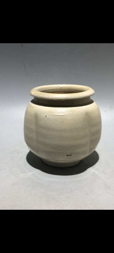 古玩陶瓷【宋代】瓜楞罐拍賣，當前價格2999元