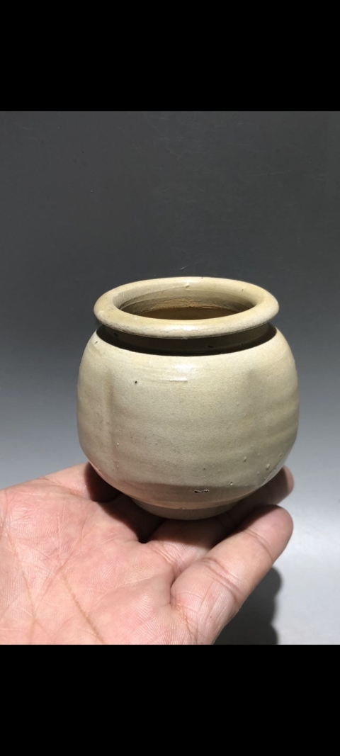 古玩陶瓷【宋代】瓜楞罐拍賣，當前價格2999元