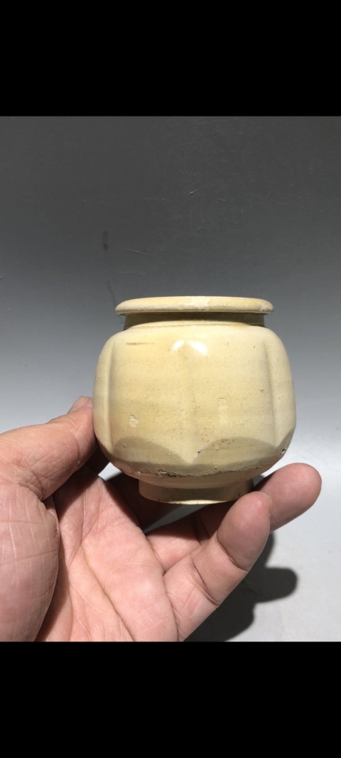 古玩陶瓷【宋代】瓜楞罐拍賣，當前價格2999元