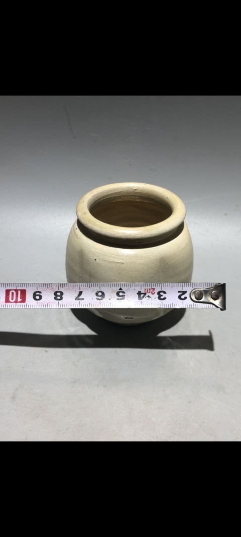 古玩陶瓷【宋代】瓜楞罐拍賣，當前價格2999元