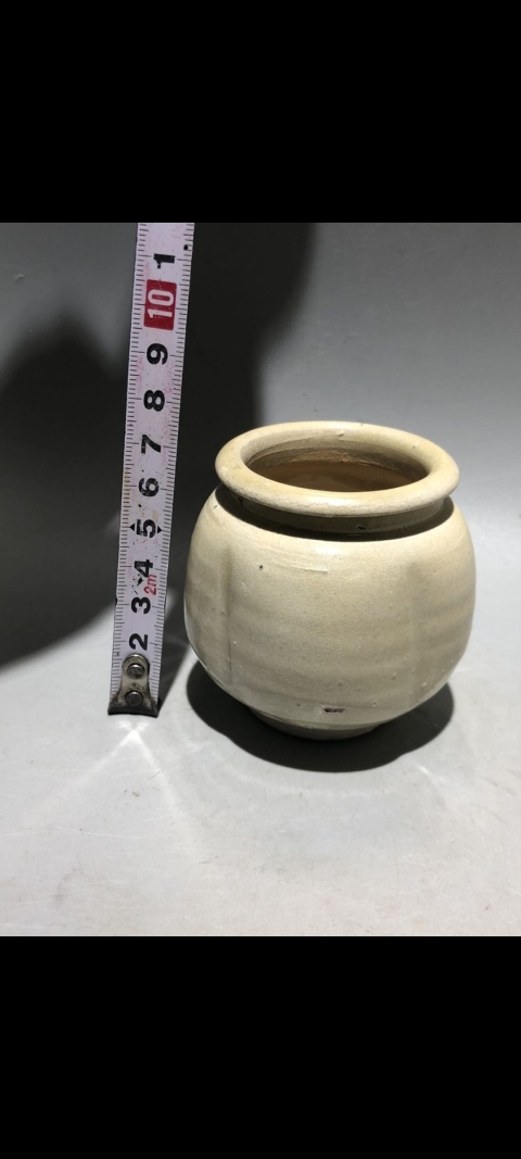 古玩陶瓷【宋代】瓜楞罐拍賣，當前價格2999元