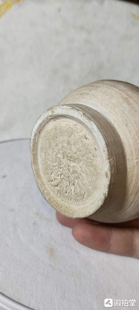 古玩陶瓷褐彩筯瓶拍賣，當前價格999元