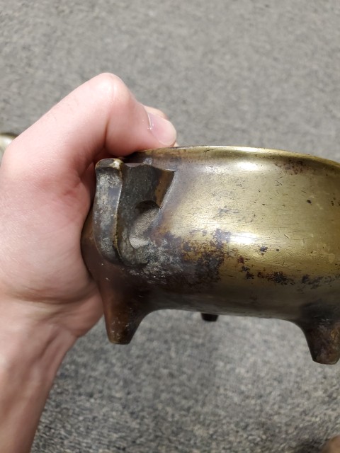 古玩銅器爐子拍賣,當前價格78000元