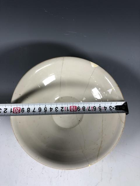 古玩陶瓷定窯白釉斗笠碗拍賣，當(dāng)前價格3500元