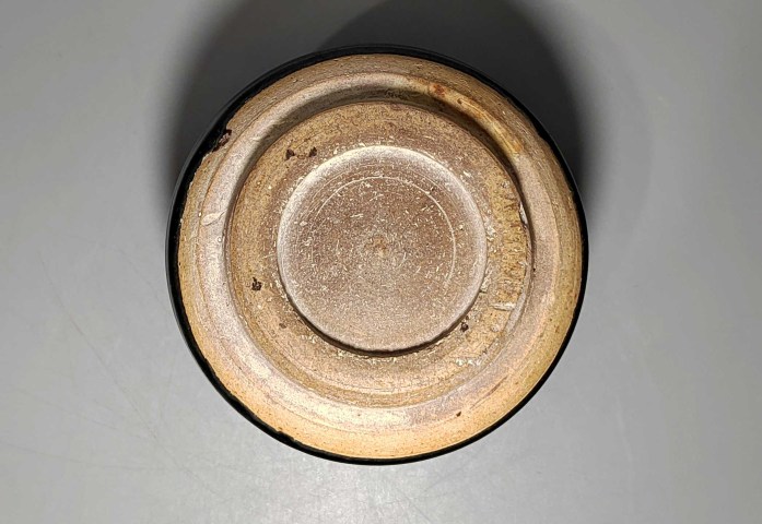 古玩陶瓷明清磁州窯黑釉窯變折沿爐拍賣，當前價格2999元