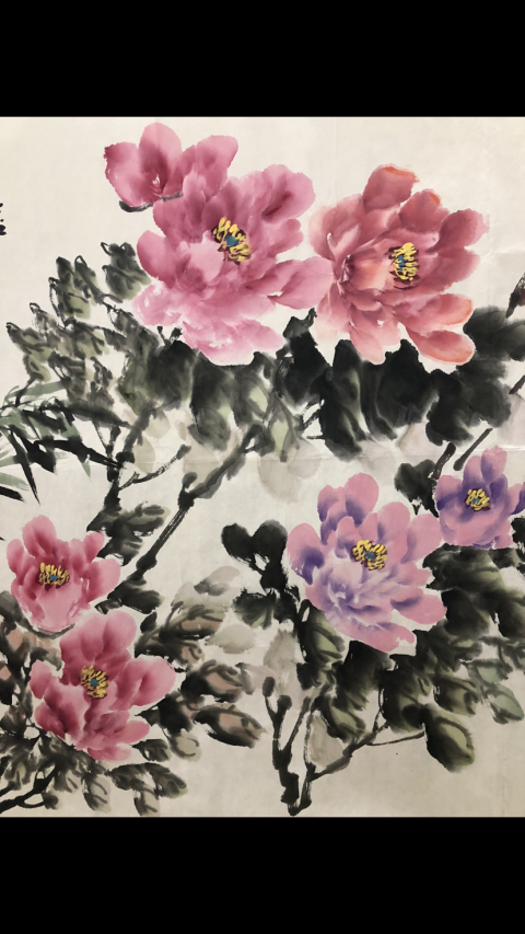 古玩字畫著名書畫家王平善老師丈二巨幅精品拍賣,當前價格1288元