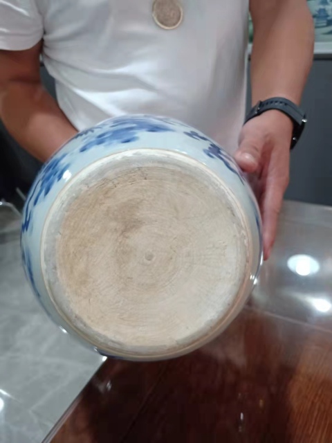 古玩陶瓷順治青花云龍三現(xiàn)大罐拍賣，當前價格22000元