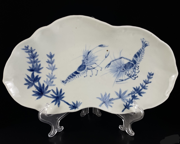 古玩陶瓷青花盤拍賣，當前價格300元