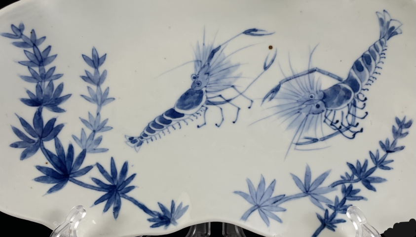 古玩陶瓷青花盤拍賣，當前價格300元