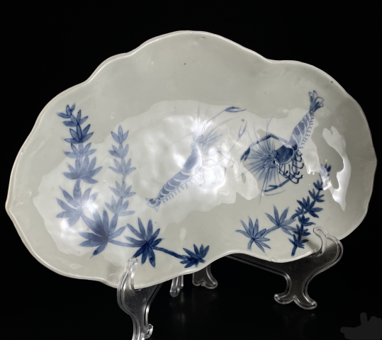 古玩陶瓷青花盤拍賣，當前價格300元