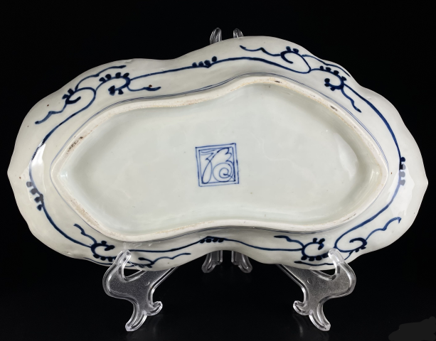 古玩陶瓷青花盤拍賣，當前價格300元