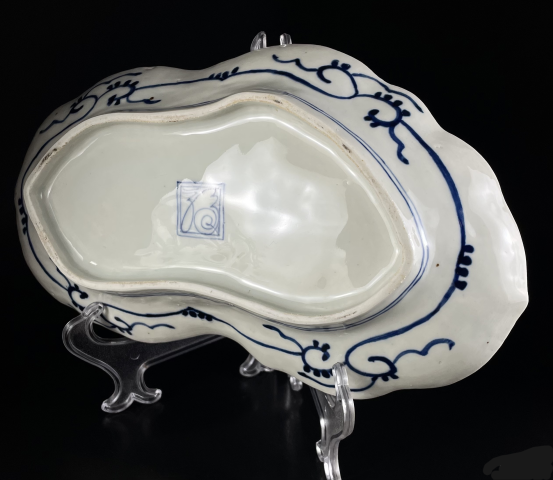 古玩陶瓷青花盤拍賣，當前價格300元