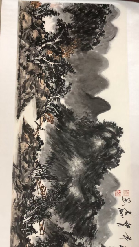 古玩字畫國畫研究院院長陳忠洲作品拍賣,當前價格800000元