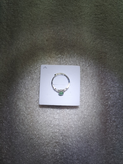 古玩玉器翡翠戒指拍賣，當前價格150元