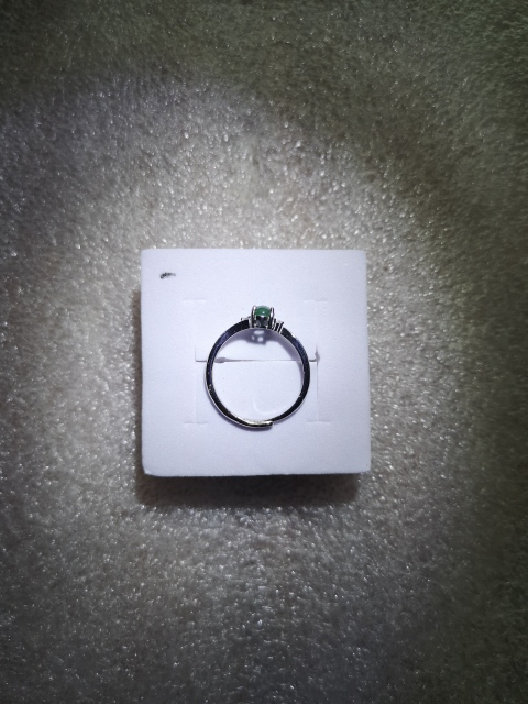 古玩玉器翡翠戒指拍賣,當前價格298元