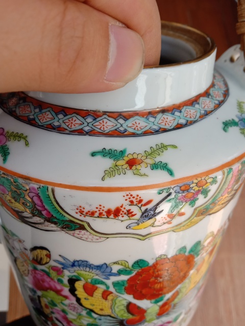 古玩陶瓷廣彩壺拍賣，當前價格1800元