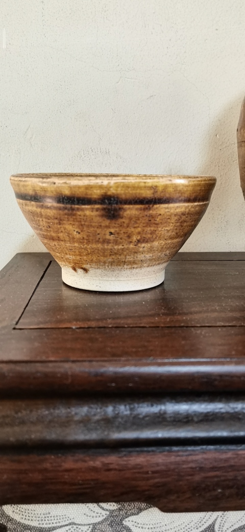 古玩陶瓷褐釉雙系執壺拍賣,當前價格4500元