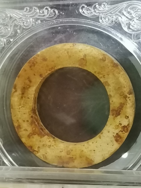 古玩雜項秦漢玉環玉佩一對拍賣，當前價格999元