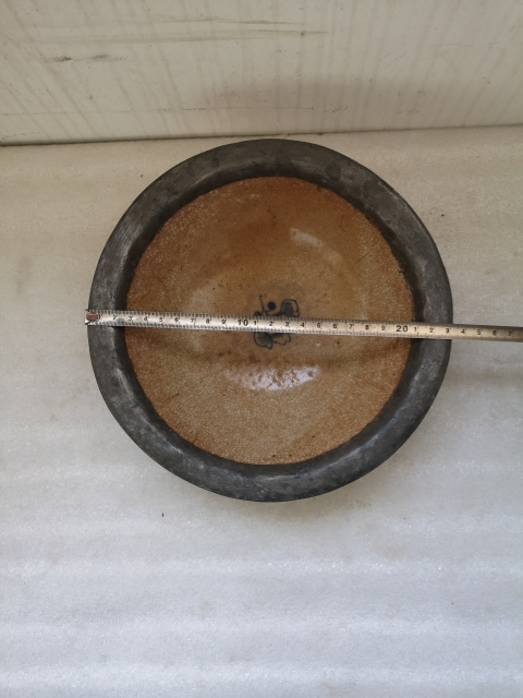 古玩陶瓷哥釉青花花卉紋碗拍賣,當前價格450元