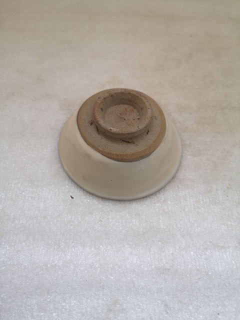 古玩陶瓷磁州窯白釉碗拍賣,當前價格680元