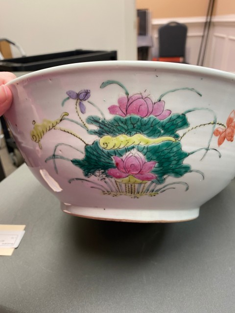 古玩陶瓷四季花卉紋粉彩碗拍賣,當(dāng)前價格4600元