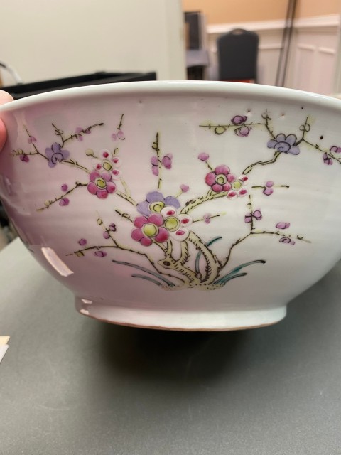 古玩陶瓷四季花卉紋粉彩碗拍賣,當(dāng)前價格4600元