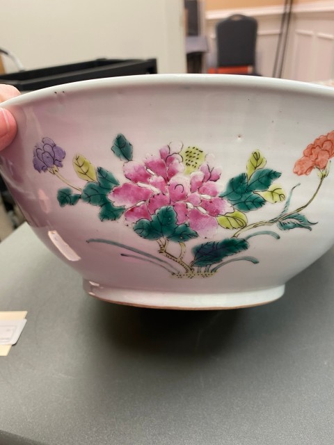 古玩陶瓷四季花卉紋粉彩碗拍賣,當(dāng)前價格4600元