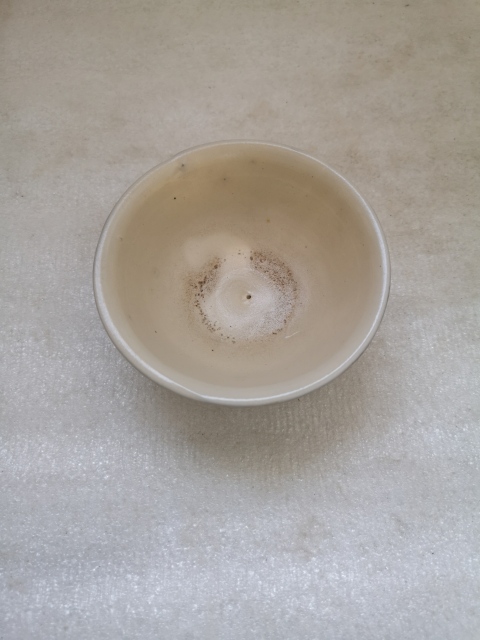 古玩陶瓷磁州窯白釉碗拍賣,當前價格680元