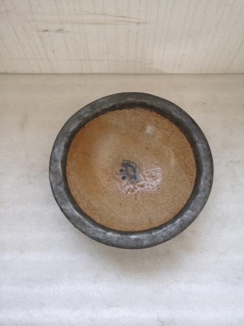 古玩陶瓷哥釉青花花卉紋碗拍賣,當前價格450元