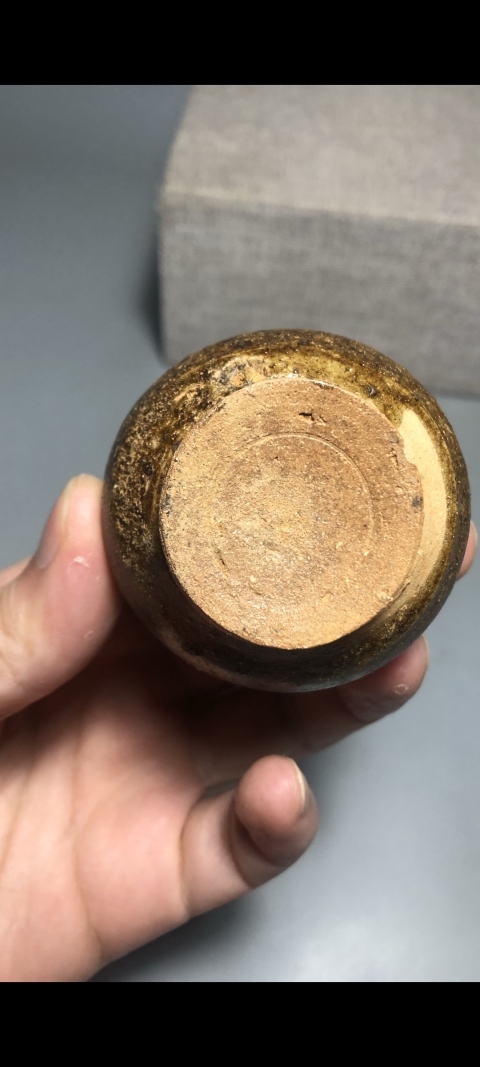 古玩陶瓷【宋代】醬釉茶入拍賣,當前價格1元