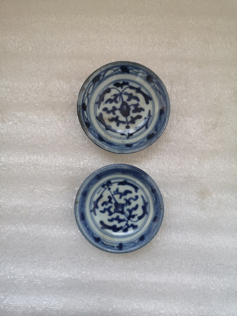 古玩陶瓷青花淡描花卉紋盤拍賣,當(dāng)前價格268元