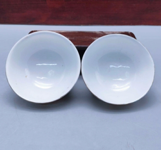 古玩陶瓷江西珍品款花卉紋小碗拍賣，當前價格1298元