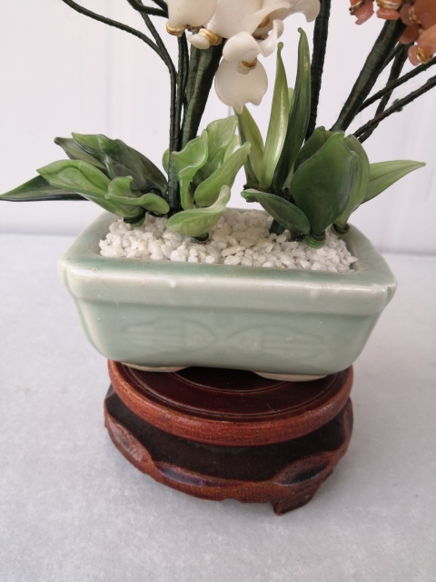 古玩陶瓷瓷胎青釉花盆拍賣，當前價格400元