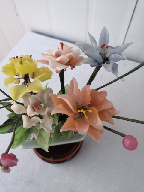 古玩陶瓷瓷胎青釉花盆拍賣，當前價格400元