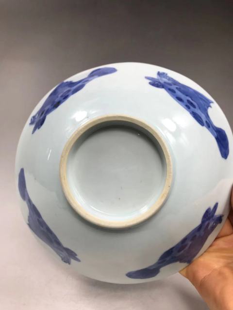 古玩陶瓷魚紋青花碗拍賣,當(dāng)前價格9800元