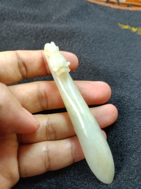 古玩玉器龍紋帶鉤拍賣,當前價格6800元