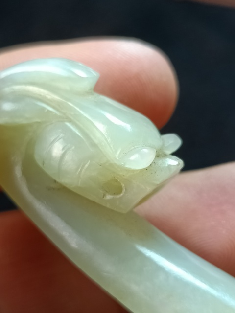 古玩玉器龍紋帶鉤拍賣,當前價格6800元