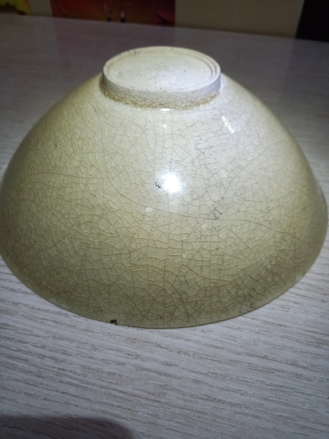 古玩陶瓷【南宋精品】青白釉劃花碗【頂級玻璃釉】【估價大幾千元】拍賣，當前價格2999元