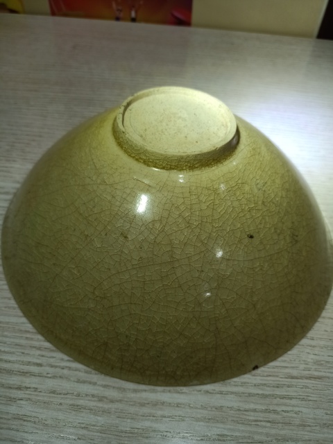 古玩陶瓷【南宋精品】青白釉劃花碗【頂級玻璃釉】【估價大幾千元】拍賣，當前價格2999元