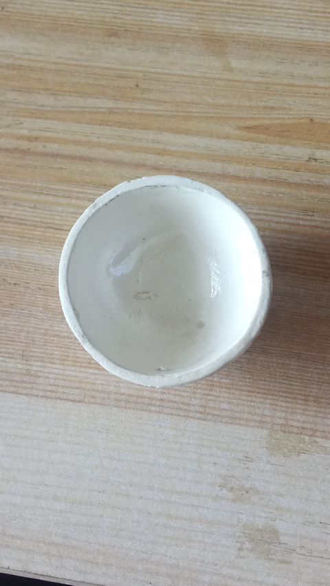 古玩陶瓷民國~磁州窯吉語紋杯拍賣,當前價格88元