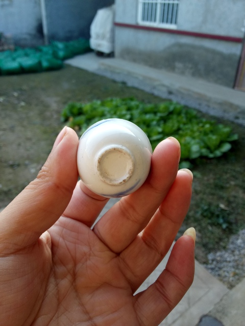 古玩陶瓷【民國】山水紋青花杯拍賣,當(dāng)前價格88元