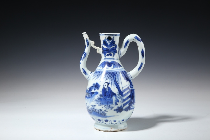古玩陶瓷青花人物高仕圖紋壺拍賣,當(dāng)前價(jià)格38000元