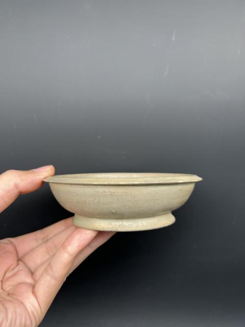 古玩陶瓷唐：瓷母越窯折沿洗拍賣，當前價格1060000元