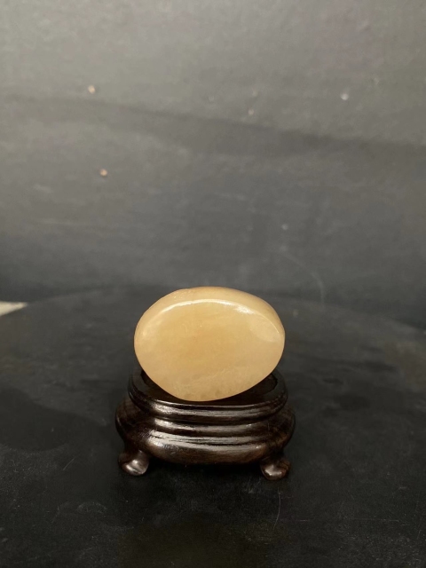 古玩雜項(xiàng)壽山田黃石(銀包金)拍賣,當(dāng)前價(jià)格3300元